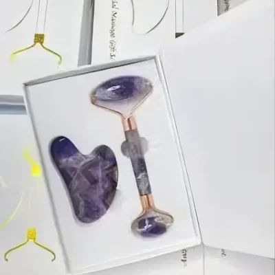ماساژور دستی به همراه گواشا (ست کامل جیدرولر)